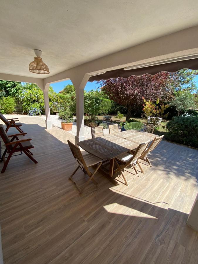 Appartement Rez De Villa Proche Port Et Plages De Sanary Bagian luar foto